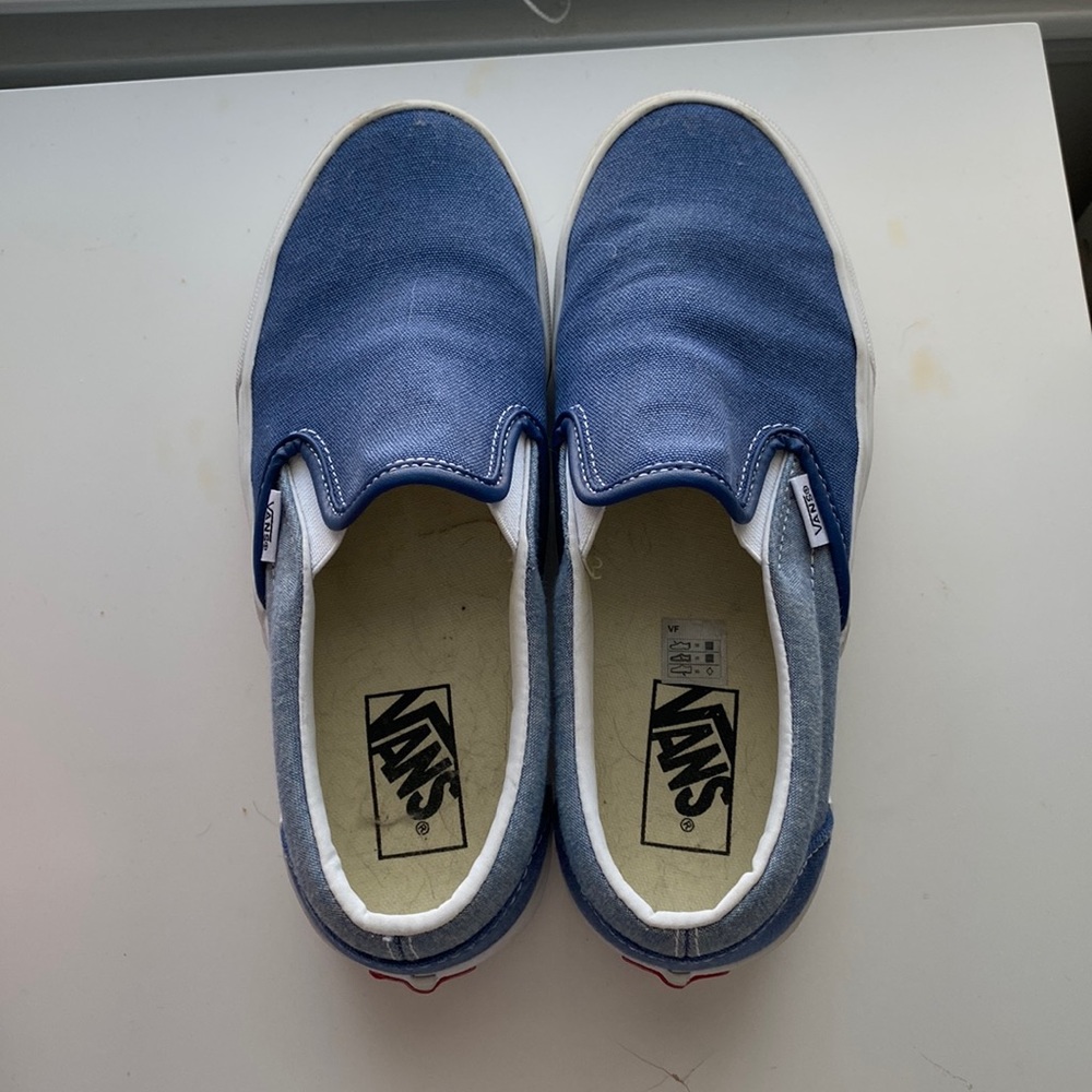 Womens slip on vans- size 8.5